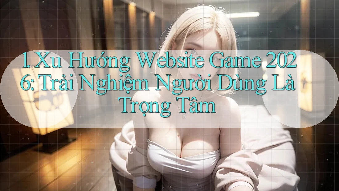 1. Xu Hướng Website Game 2026: Trải Nghiệm Người Dùng Là Trọng Tâm