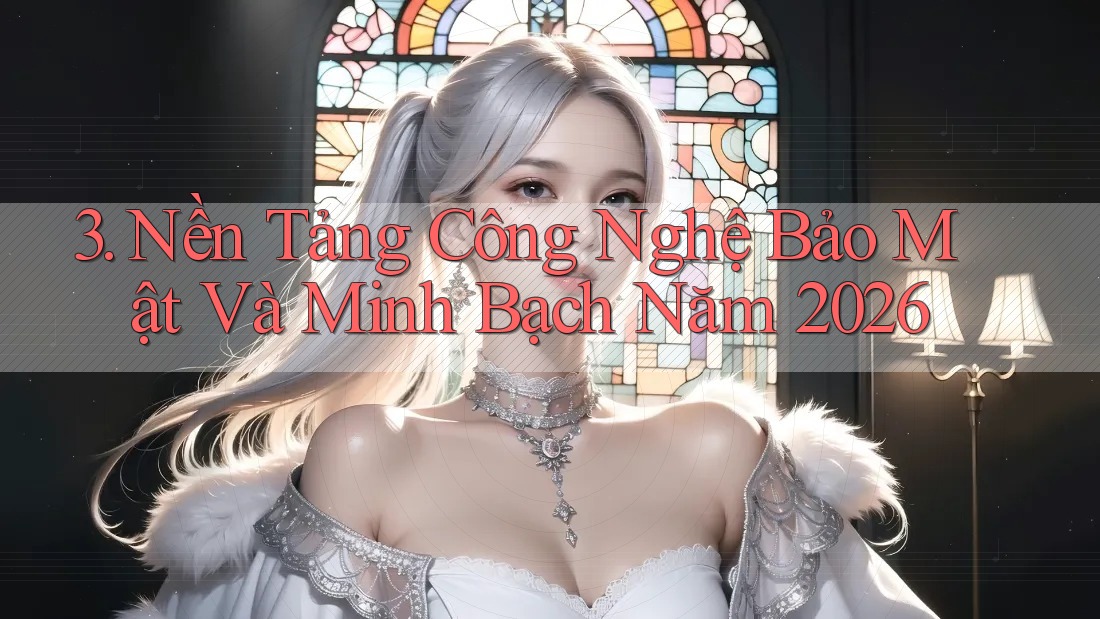 3. Nền Tảng Công Nghệ Bảo Mật Và Minh Bạch Năm 2026