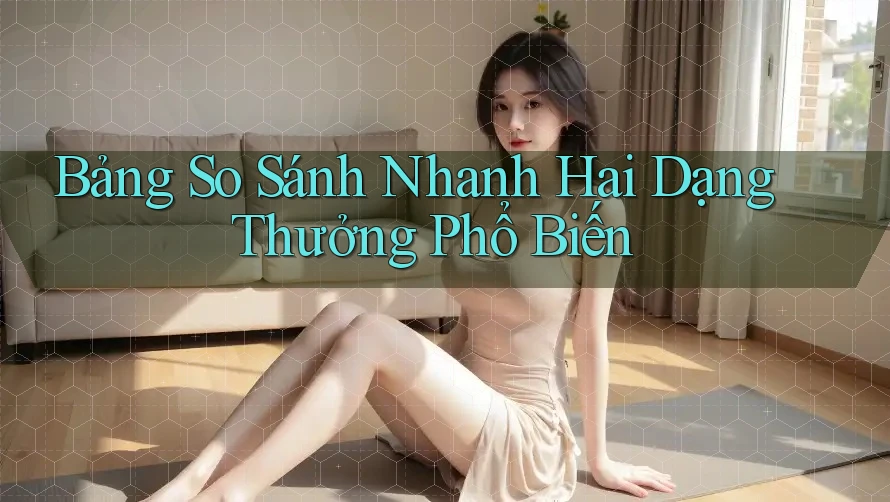 Bảng So Sánh Nhanh Hai Dạng Thưởng Phổ Biến Bảng So Sánh Nhanh Hai Dạng Thưởng Phổ Biến