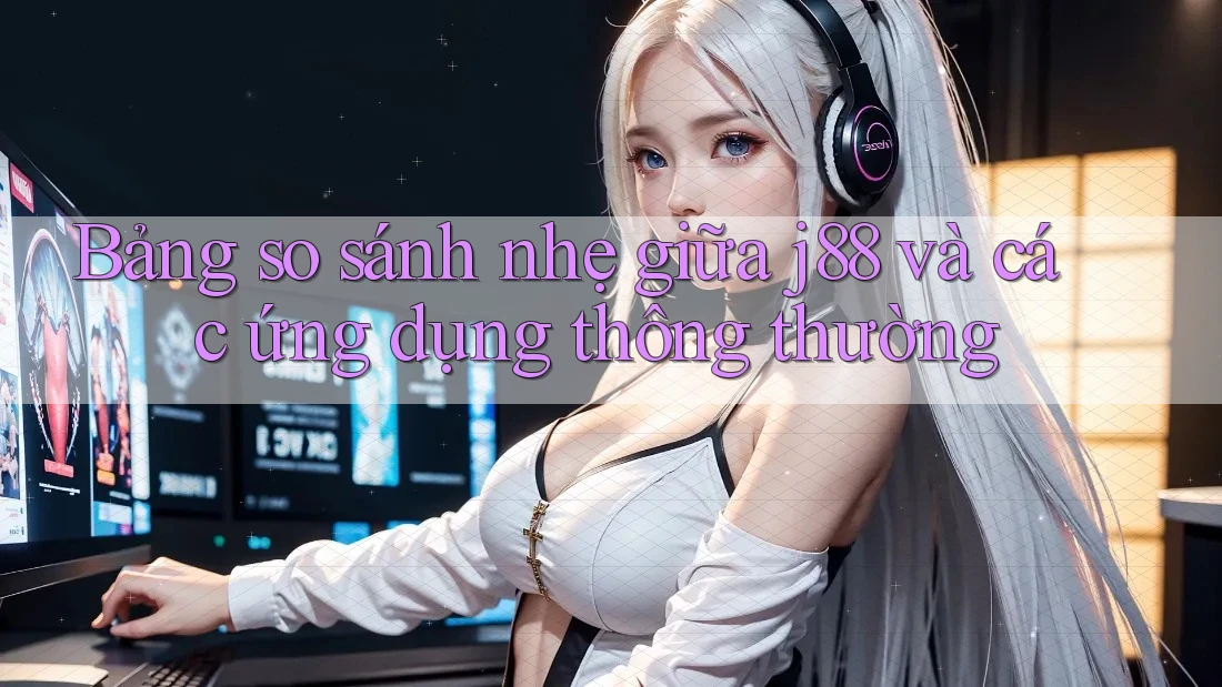 Bảng so sánh nhẹ giữa j88 và các ứng dụng thông thường Bảng so sánh nhẹ giữa j88 và các ứng dụng thông thường