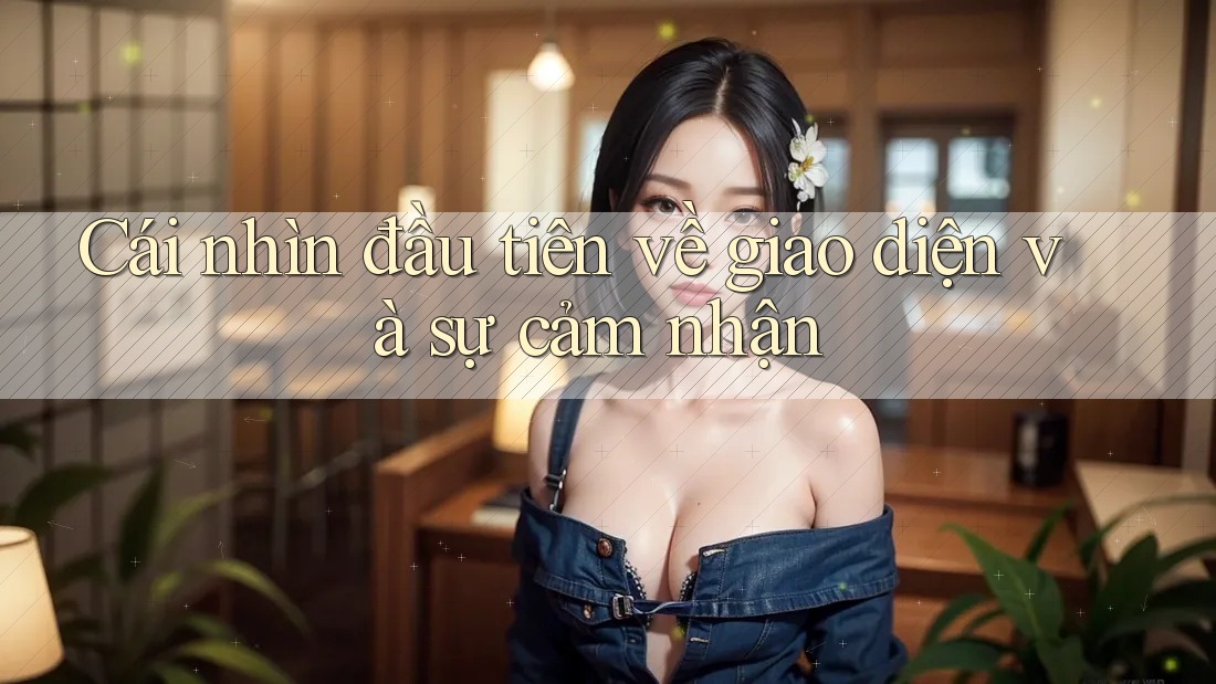 Cái nhìn đầu tiên về giao diện và sự cảm nhận Cái nhìn đầu tiên về giao diện và sự cảm nhận