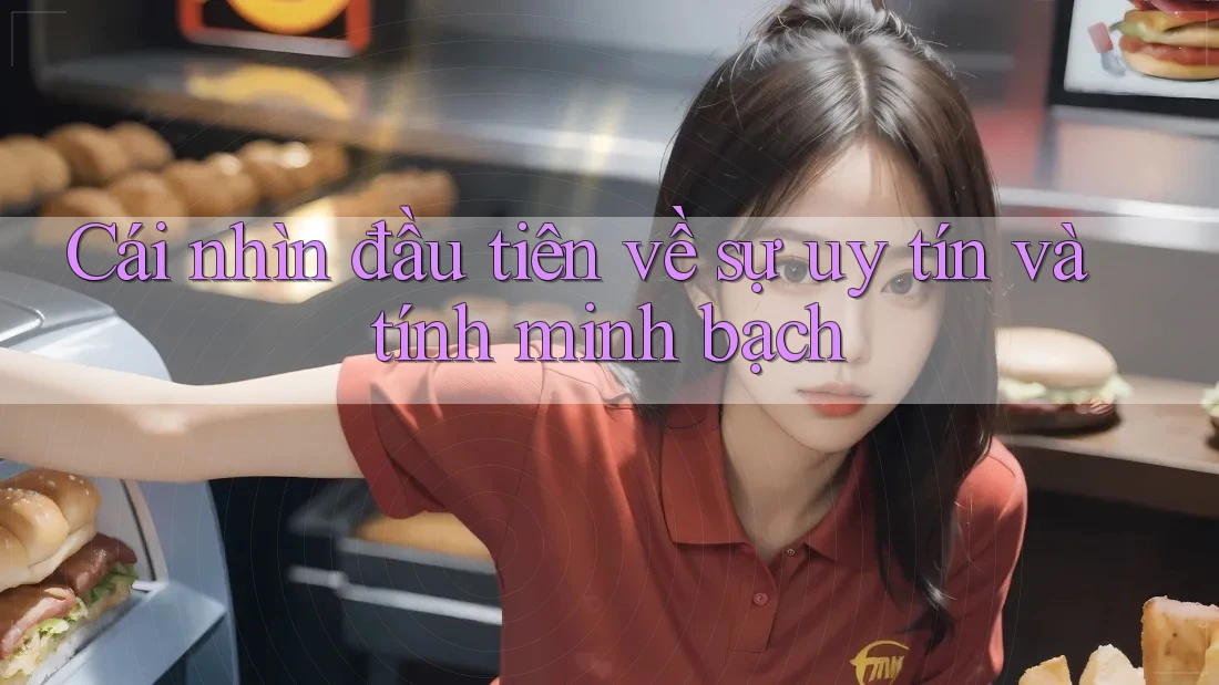 Cái nhìn đầu tiên về sự uy tín và tính minh bạch