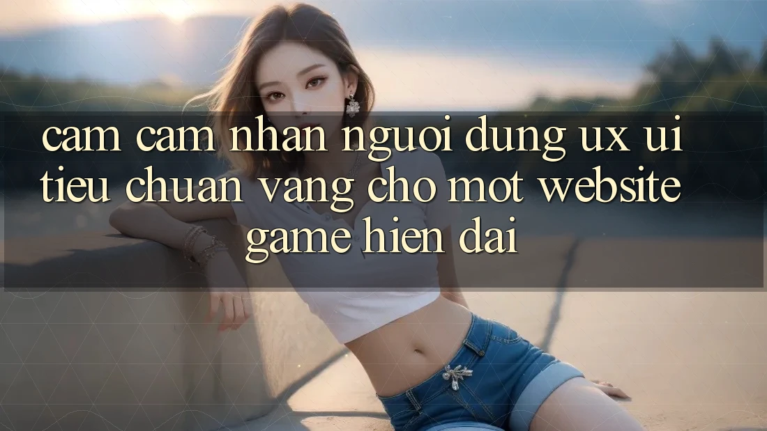 Cảm cảm nhận Người Dùng (UX/UI) – Tiêu Chuẩn Vàng Cho Một Website Game Hiện Đại