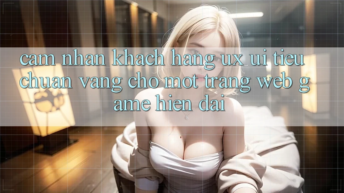 Cảm nhận Khách hàng (UX/UI) – Tiêu Chuẩn Vàng Cho Một Trang web Game Hiện Đại