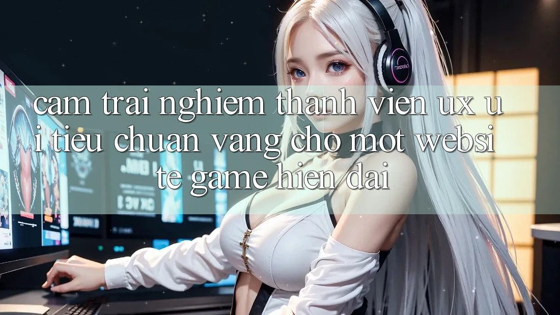 Cảm trải nghiệm Thành viên (UX/UI) – Tiêu Chuẩn Vàng Cho Một Website Game Hiện Đại