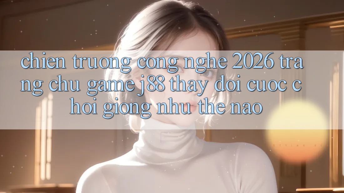 Chiến trường Công Nghệ 2026: Trang chủ Game j88 Thay đổi Cuộc Chơi Giống như Thế Nào? Chiến trường Công Nghệ 2026: Trang chủ Game j88 Thay đổi Cuộc Chơi Giống như Thế Nào?
