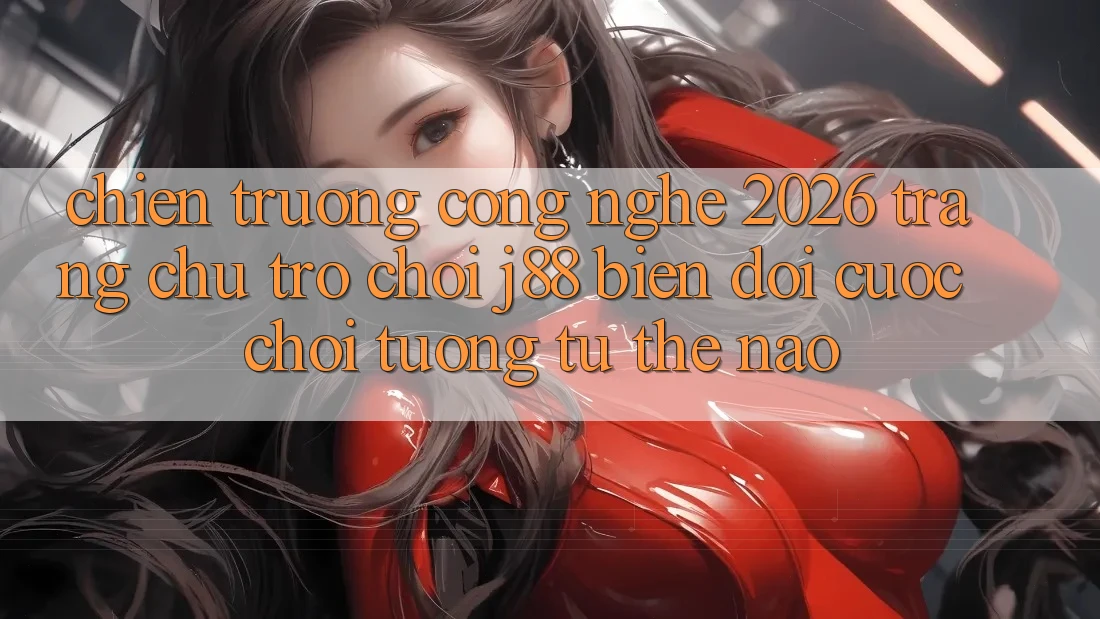 Chiến trường Công Nghệ 2026: Trang chủ Trò chơi j88 Biến đổi Cuộc Chơi Tương tự Thế Nào? Chiến trường Công Nghệ 2026: Trang chủ Trò chơi j88 Biến đổi Cuộc Chơi Tương tự Thế Nào?
