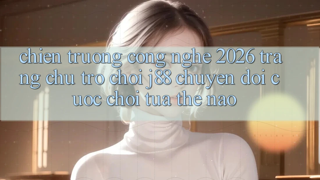 Chiến trường Công Nghệ 2026: Trang chủ Trò chơi j88 Chuyển đổi Cuộc Chơi Tựa Thế Nào?