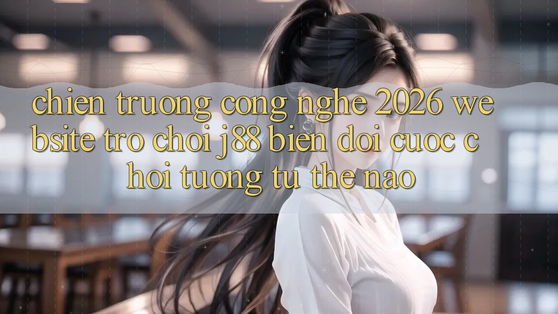 Chiến trường Công Nghệ 2026: Website Trò chơi j88 Biến đổi Cuộc Chơi Tương tự Thế Nào?