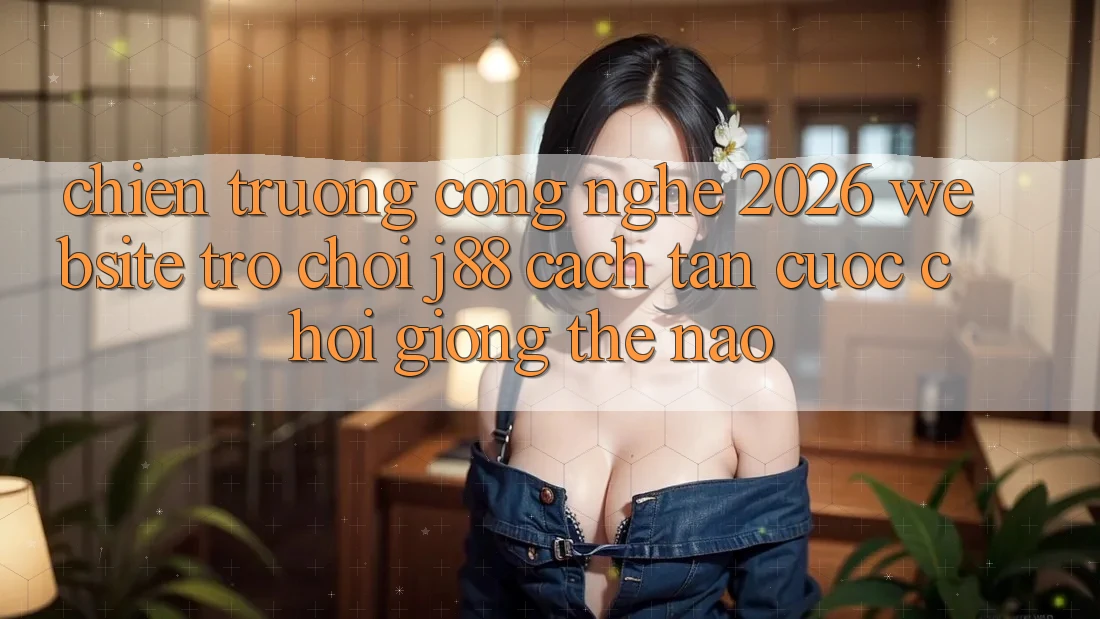 Chiến trường Công Nghệ 2026: Website Trò chơi j88 Cách tân Cuộc Chơi Giống Thế Nào?