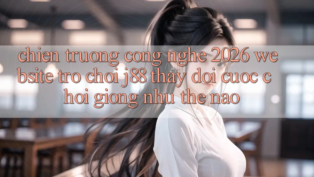 Chiến trường Công Nghệ 2026: Website Trò chơi j88 Thay Đổi Cuộc Chơi Giống như Thế Nào?