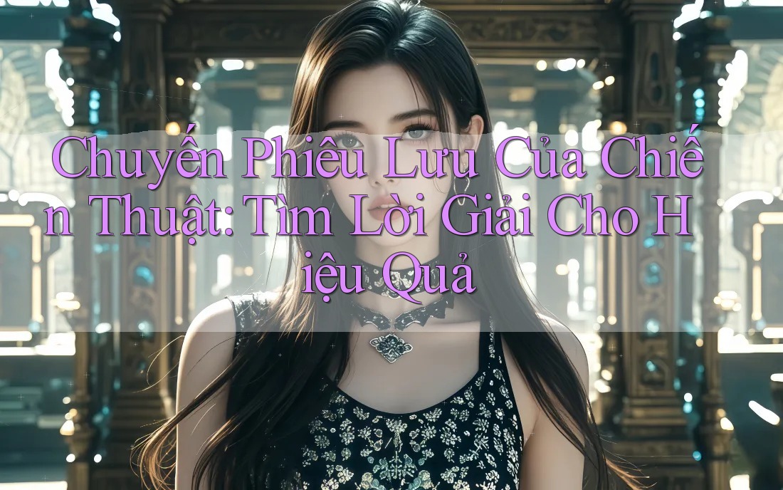 Chuyến Phiêu Lưu Của Chiến Thuật: Tìm Lời Giải Cho Hiệu Quả Chuyến Phiêu Lưu Của Chiến Thuật: Tìm Lời Giải Cho Hiệu Quả