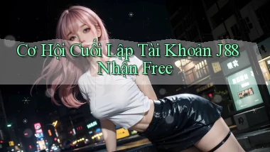 cơ hội cuối lập tài khoản j88 nhận free