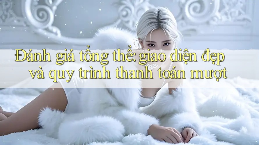 Đánh giá tổng thể: giao diện đẹp và quy trình thanh toán mượt Đánh giá tổng thể: giao diện đẹp và quy trình thanh toán mượt