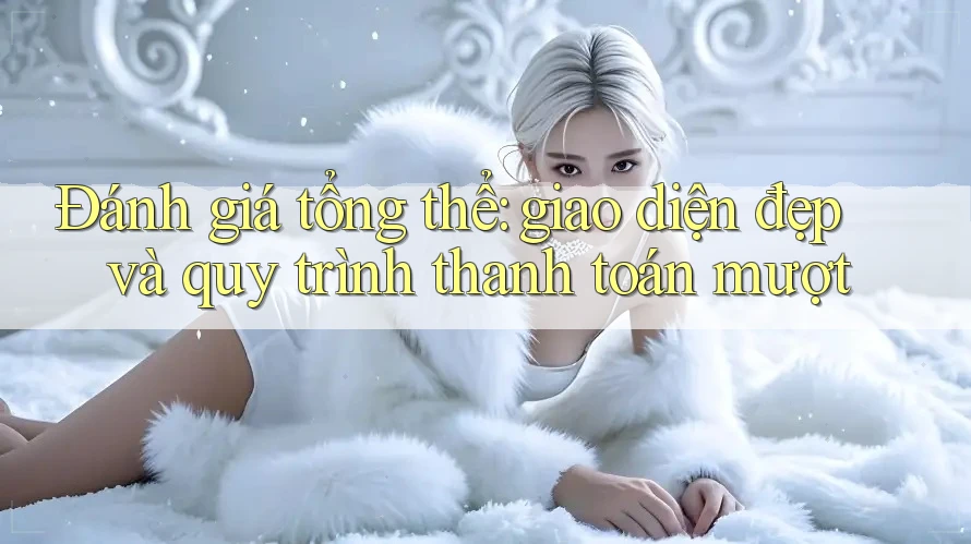 Đánh giá tổng thể: giao diện đẹp và quy trình thanh toán mượt Đánh giá tổng thể: giao diện đẹp và quy trình thanh toán mượt