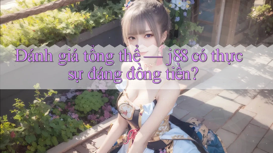 Đánh giá tổng thể — j88 có thực sự đáng đồng tiền? Đánh giá tổng thể — j88 có thực sự đáng đồng tiền?