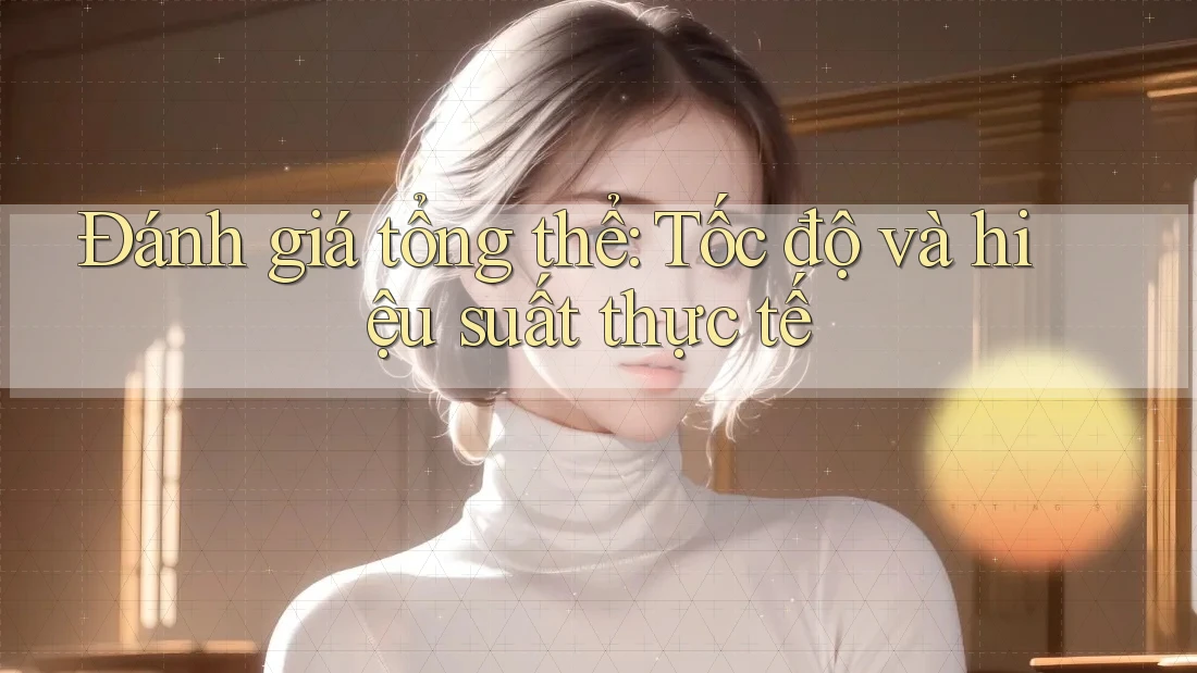 Đánh giá tổng thể: tốc độ và hiệu suất thực tế Đánh giá tổng thể: tốc độ và hiệu suất thực tế