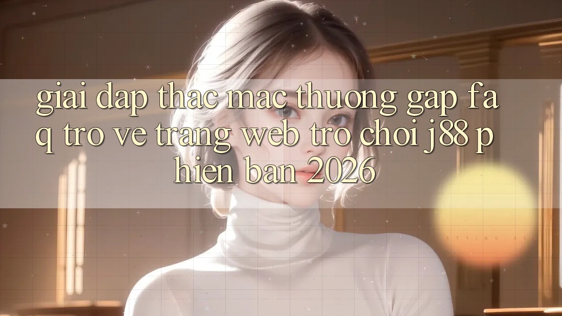 Giải Đáp Thắc Mắc Thường Gặp (FAQ) Trở về Trang web Trò chơi j88 Phiên Bản 2026