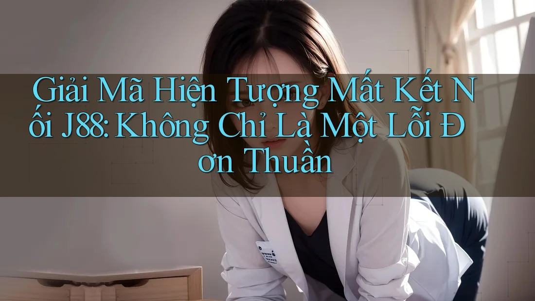 Giải Mã Hiện Tượng Mất Kết Nối J88: Không Chỉ Là Một Lỗi Đơn Thuần Giải Mã Hiện Tượng Mất Kết Nối J88: Không Chỉ Là Một Lỗi Đơn Thuần