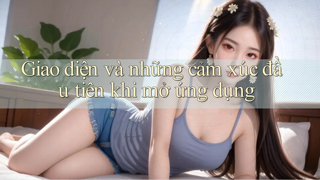 Giao diện và những cảm xúc đầu tiên khi mở ứng dụng