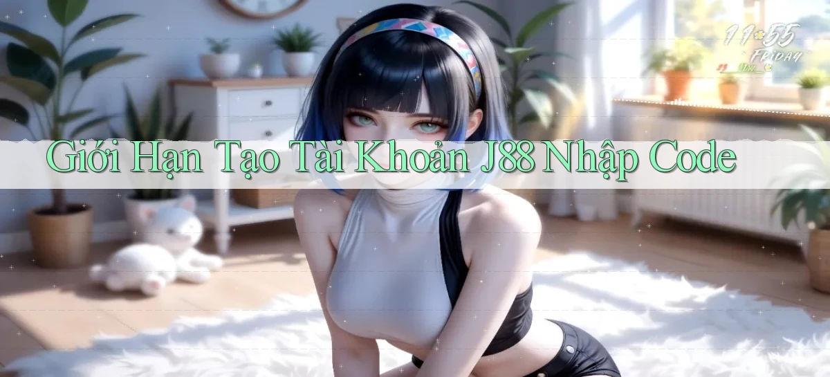 giới hạn tạo tài khoản j88 nhập code