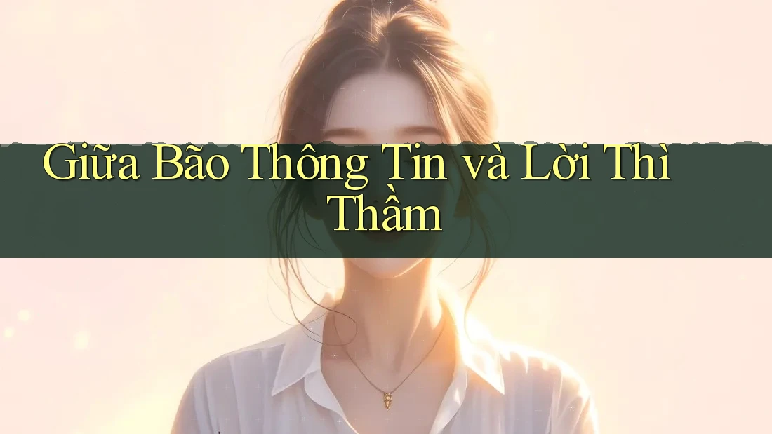 Giữa Bão Thông Tin và Lời Thì Thầm