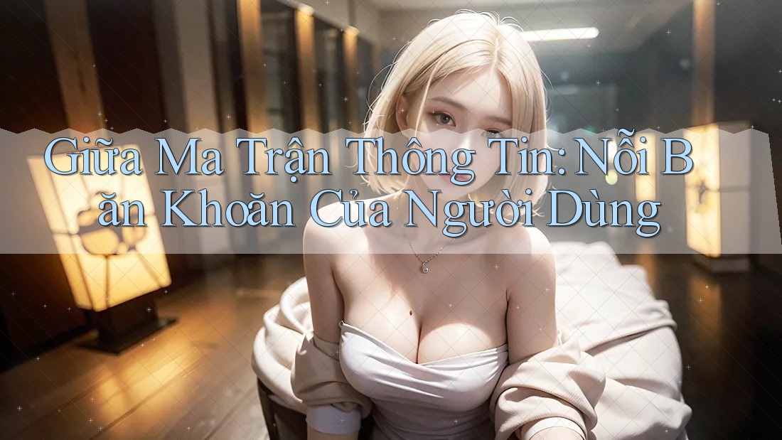 Giữa Ma Trận Thông Tin: Nỗi Băn Khoăn Của Người Dùng Giữa Ma Trận Thông Tin: Nỗi Băn Khoăn Của Người Dùng