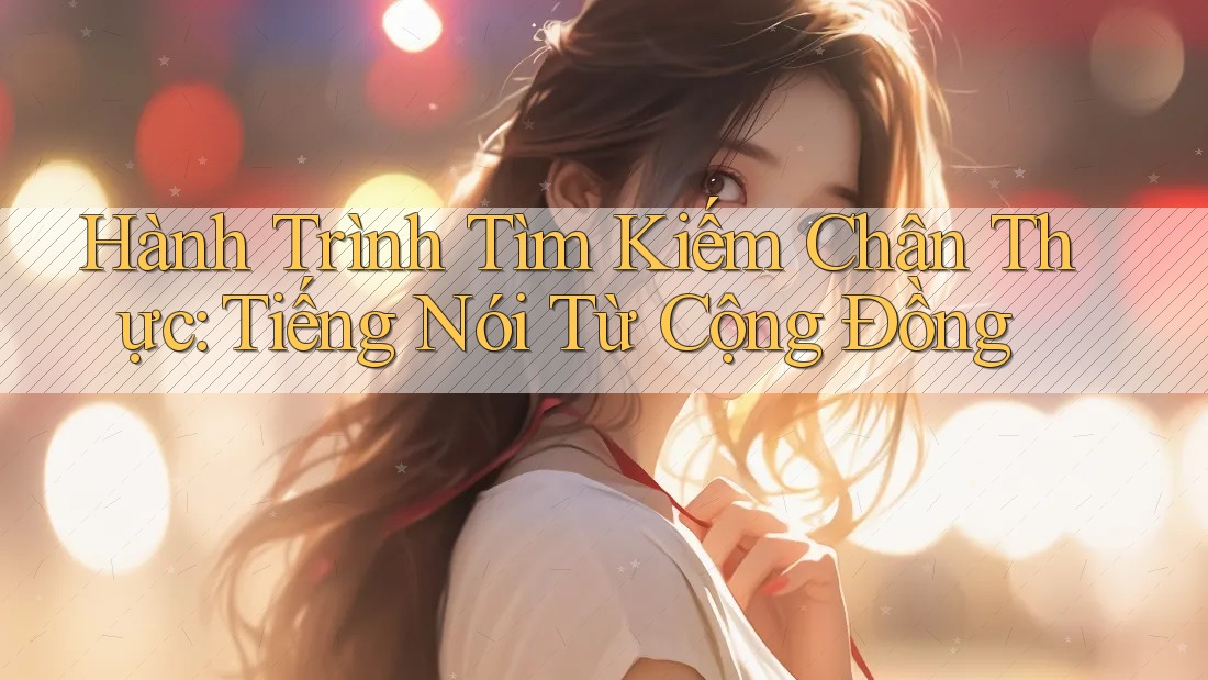 Hành Trình Tìm Kiếm Chân Thực: Tiếng Nói Từ Cộng Đồng Hành Trình Tìm Kiếm Chân Thực: Tiếng Nói Từ Cộng Đồng
