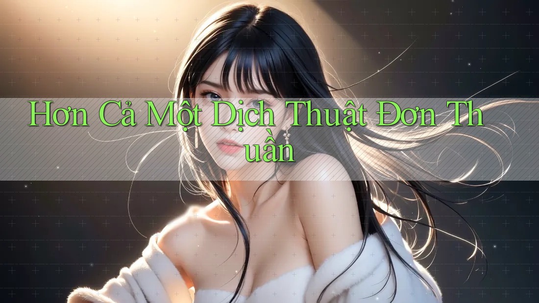 Hơn Cả Một Dịch Thuật Đơn Thuần Hơn Cả Một Dịch Thuật Đơn Thuần