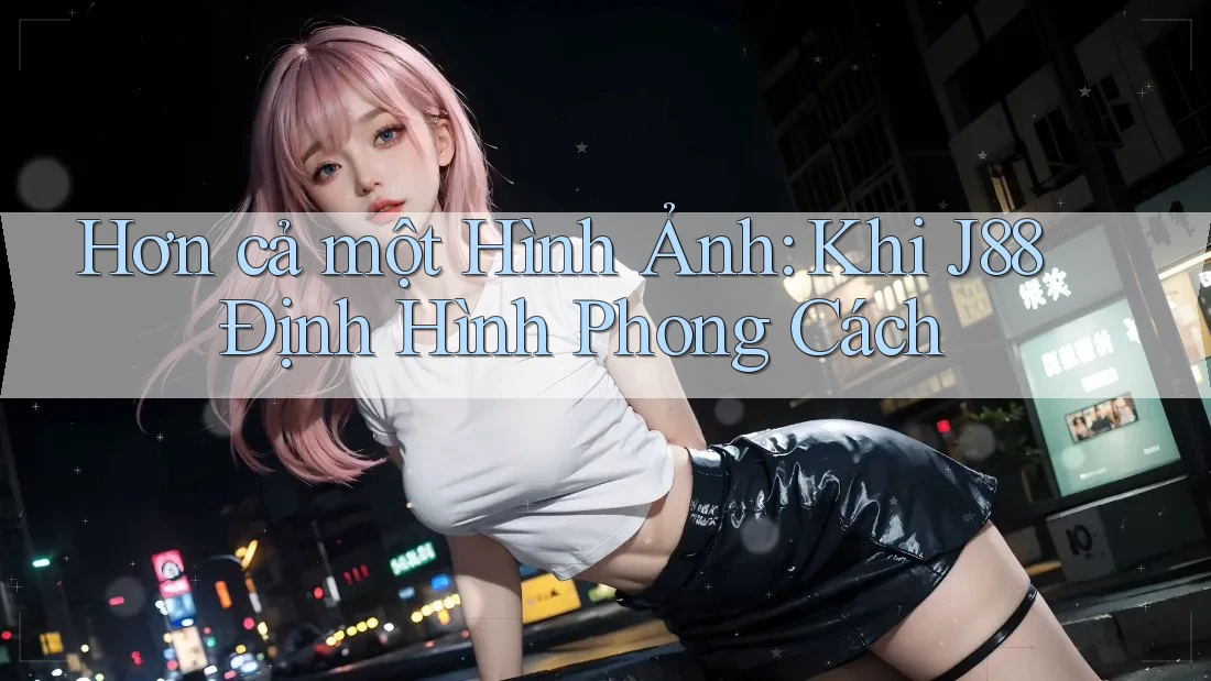 Hơn cả một Hình Ảnh: Khi J88 Định Hình Phong Cách