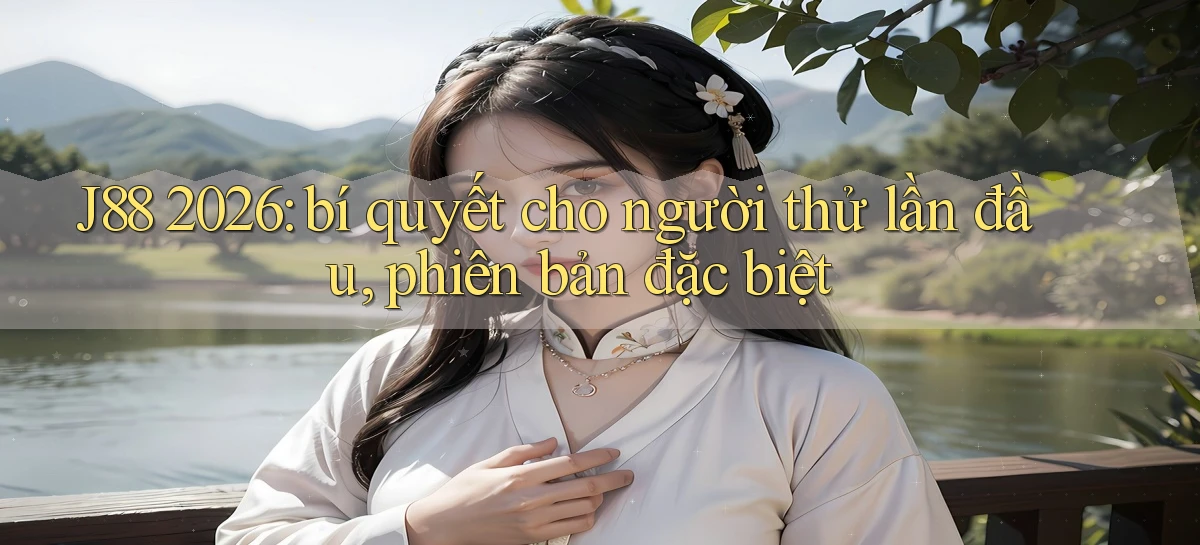 J88 2026 bí quyết cho người thử lần đầu, phiên bản đặc biệt
