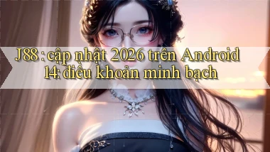 J88 cập nhật 2026 trên Android 14 điều khoản minh bạch