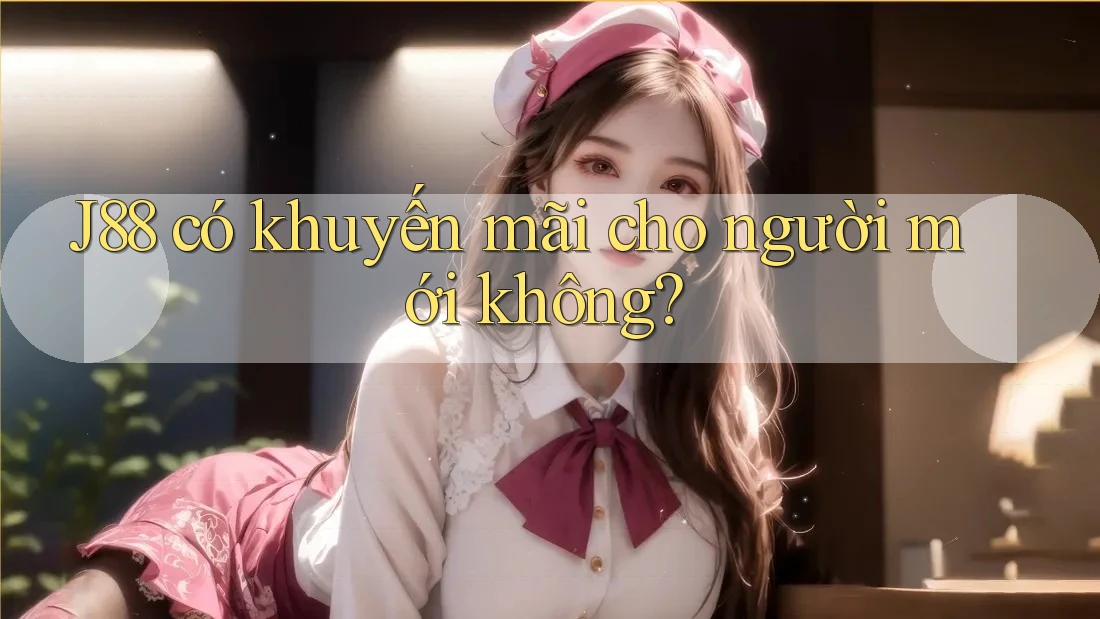 J88 có khuyến mãi cho người mới không? J88 có khuyến mãi cho người mới không?