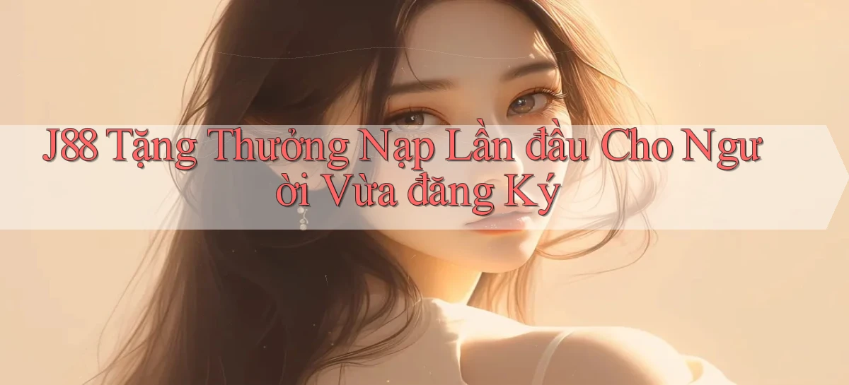 j88  tặng thưởng nạp lần đầu cho người vừa đăng ký