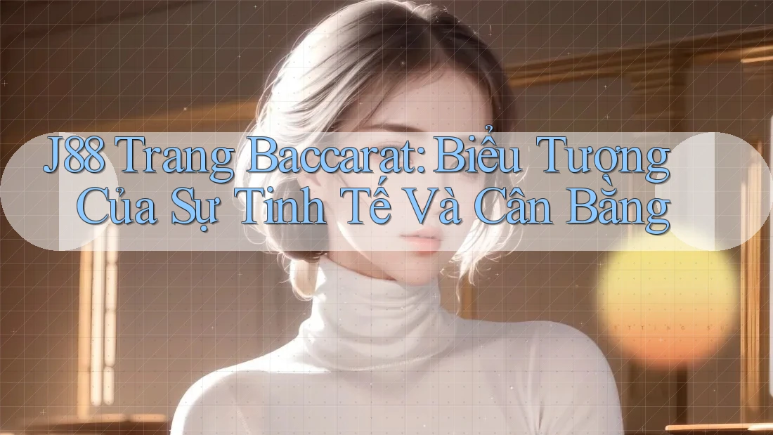 J88 Trang Baccarat: Biểu Tượng Của Sự Tinh Tế Và Cân Bằng J88 Trang Baccarat: Biểu Tượng Của Sự Tinh Tế Và Cân Bằng