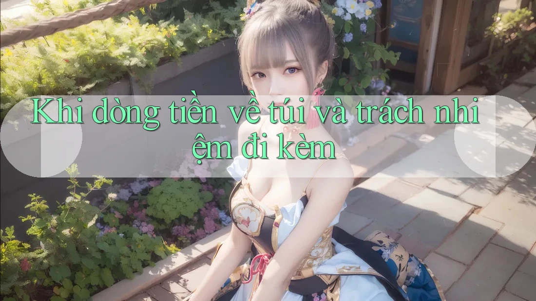 Khi dòng tiền về túi và trách nhiệm đi kèm