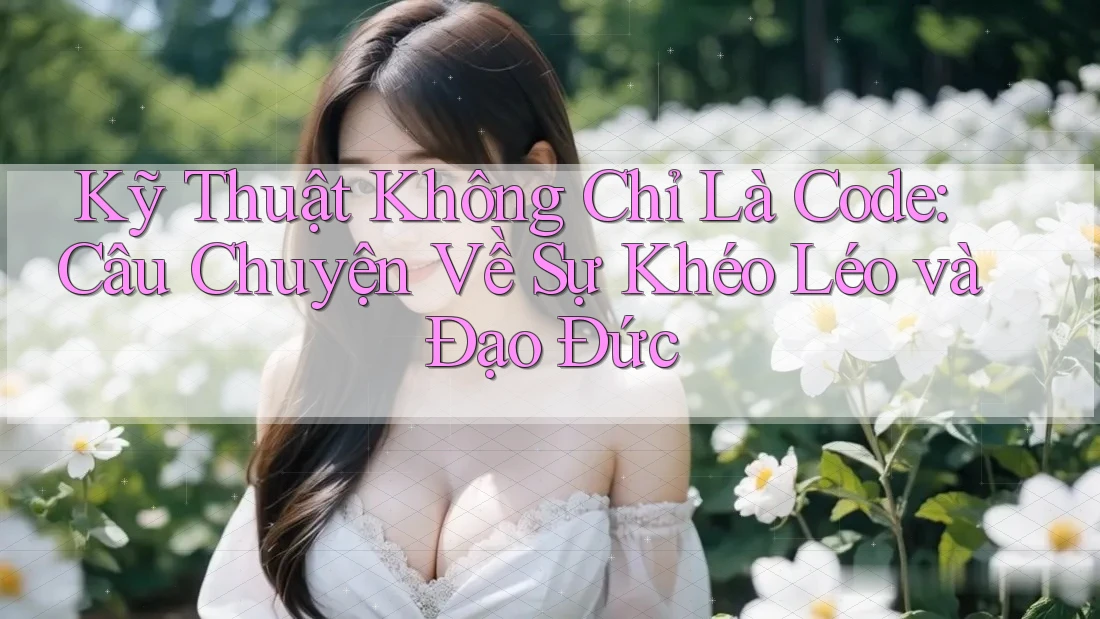 Kỹ Thuật Không Chỉ Là Code: Câu Chuyện Về Sự Khéo Léo và Đạo Đức