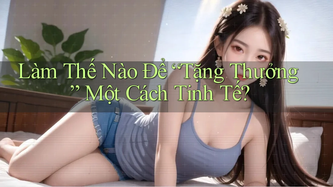 Làm Thế Nào Để “Tặng Thưởng” Một Cách Tinh Tế? Làm Thế Nào Để “Tặng Thưởng” Một Cách Tinh Tế?