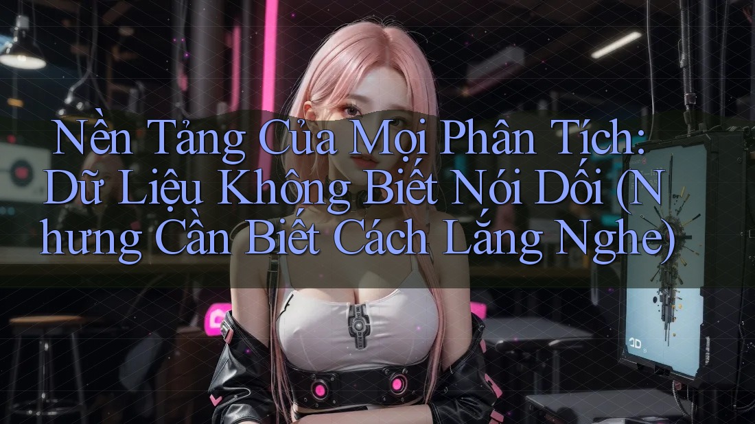 Nền Tảng Của Mọi Phân Tích: Dữ Liệu Không Biết Nói Dối (Nhưng Cần Biết Cách Lắng Nghe) Nền Tảng Của Mọi Phân Tích: Dữ Liệu Không Biết Nói Dối (Nhưng Cần Biết Cách Lắng Nghe)