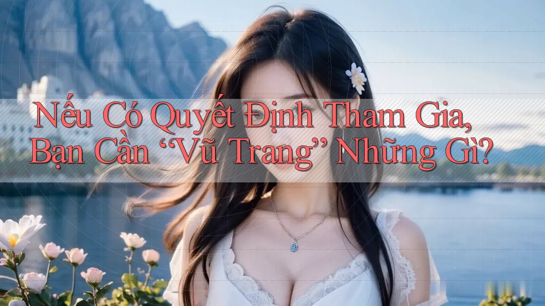 Nếu Có Quyết Định Tham Gia, Bạn Cần “Vũ Trang” Những Gì? Nếu Có Quyết Định Tham Gia, Bạn Cần “Vũ Trang” Những Gì?