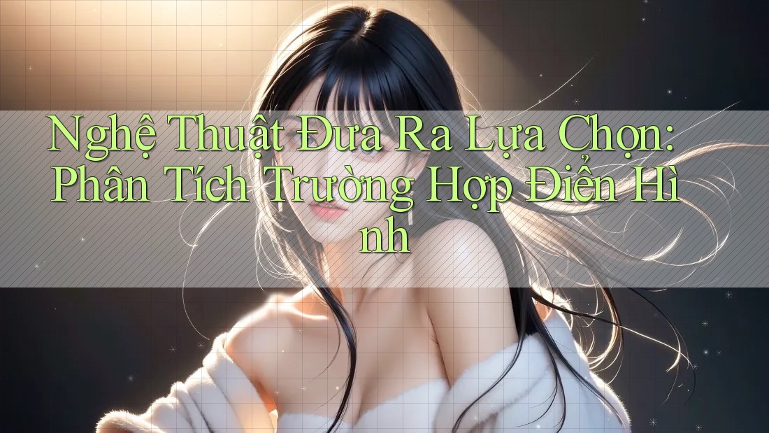 Nghệ Thuật Đưa Ra Lựa Chọn: Phân Tích Trường Hợp Điển Hình Nghệ Thuật Đưa Ra Lựa Chọn: Phân Tích Trường Hợp Điển Hình