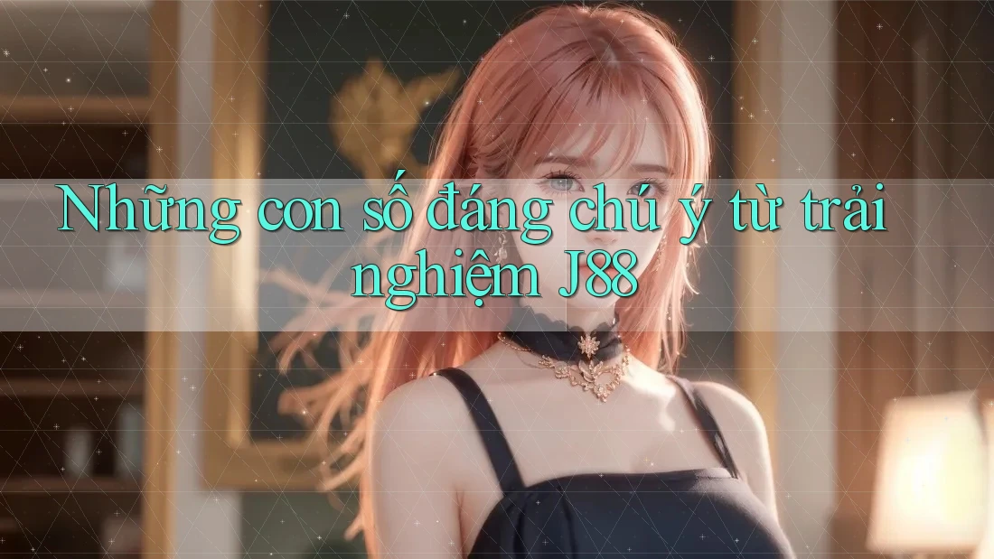 Những con số đáng chú ý từ trải nghiệm J88 Những con số đáng chú ý từ trải nghiệm J88