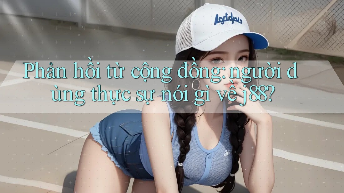 Phản hồi từ cộng đồng: người dùng thực sự nói gì về j88? Phản hồi từ cộng đồng: người dùng thực sự nói gì về j88?