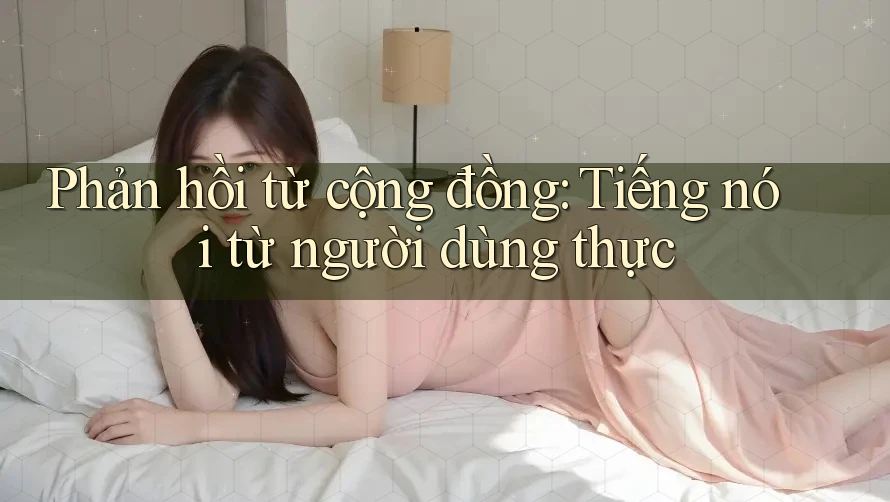 Phản hồi từ cộng đồng: Tiếng nói từ người dùng thực Phản hồi từ cộng đồng: Tiếng nói từ người dùng thực