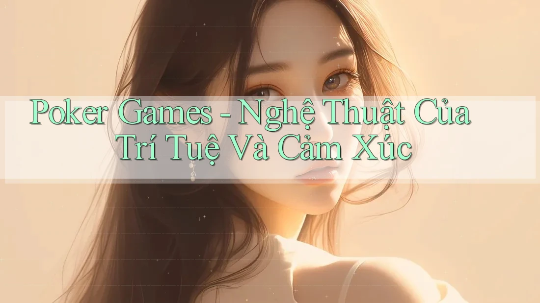 Poker Games - Nghệ Thuật Của Trí Tuệ Và Cảm Xúc Poker Games - Nghệ Thuật Của Trí Tuệ Và Cảm Xúc