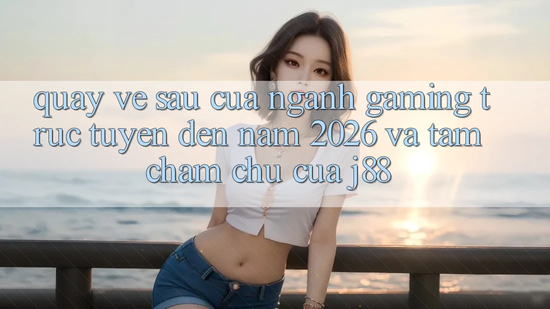 Quay về sau Của Ngành Gaming Trực Tuyến Đến Năm 2026 Và Tầm Chăm chú Của j88 Quay về sau Của Ngành Gaming Trực Tuyến Đến Năm 2026 Và Tầm Chăm chú Của j88