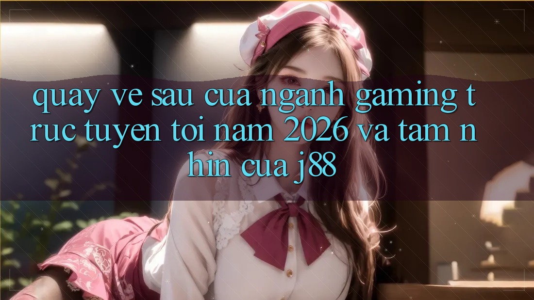 Quay về sau Của Ngành Gaming Trực Tuyến Tới Năm 2026 Và Tầm Nhìn Của j88 Quay về sau Của Ngành Gaming Trực Tuyến Tới Năm 2026 Và Tầm Nhìn Của j88