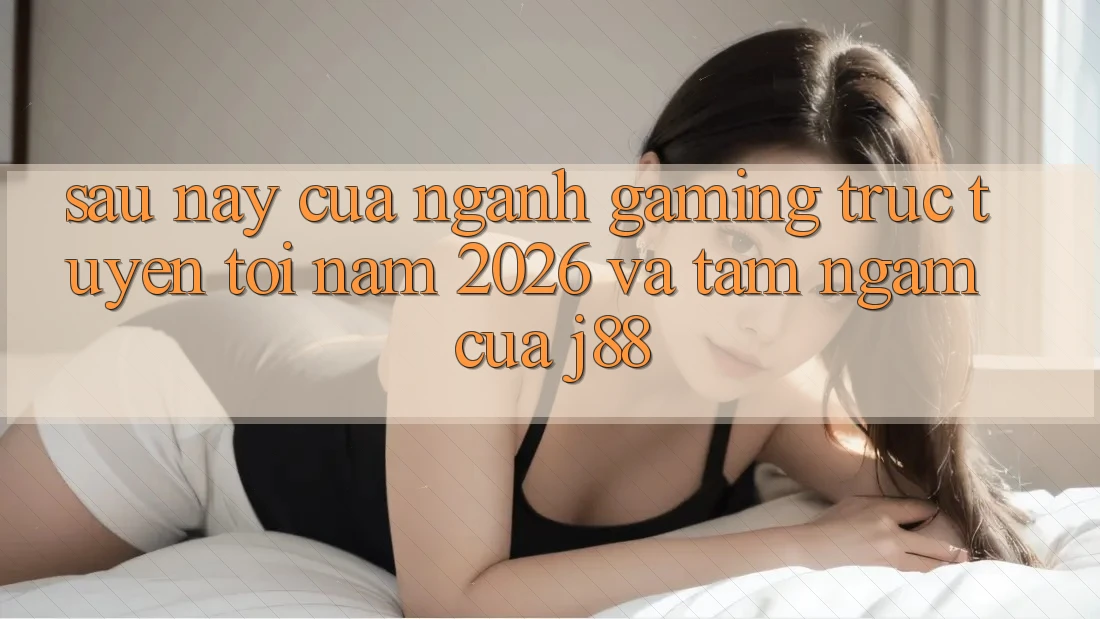 Sau này Của Ngành Gaming Trực Tuyến Tới Năm 2026 Và Tầm Ngắm Của j88 Sau này Của Ngành Gaming Trực Tuyến Tới Năm 2026 Và Tầm Ngắm Của j88