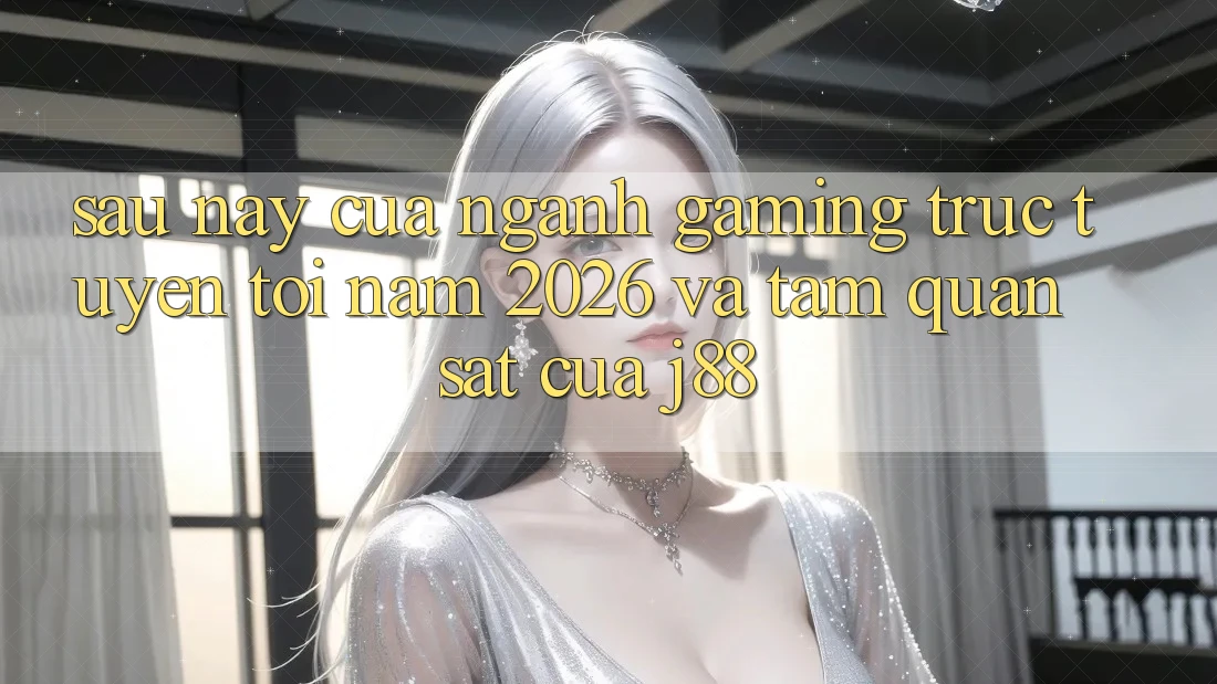 Sau này Của Ngành Gaming Trực Tuyến Tới Năm 2026 Và Tầm Quan sát Của j88 Sau này Của Ngành Gaming Trực Tuyến Tới Năm 2026 Và Tầm Quan sát Của j88