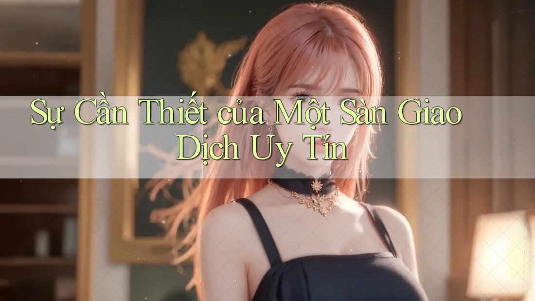 Sự Cần Thiết của Một Sàn Giao Dịch Uy Tín Sự Cần Thiết của Một Sàn Giao Dịch Uy Tín